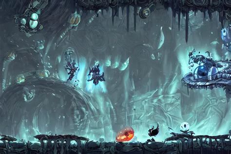 Hollow Knight, An Epic Metroidvania Adventure Exploring Dark Themes and Intriguing Lore!