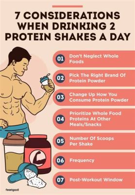 Is it bad to have 2 protein shakes a day, or does it make you a superhero in disguise?